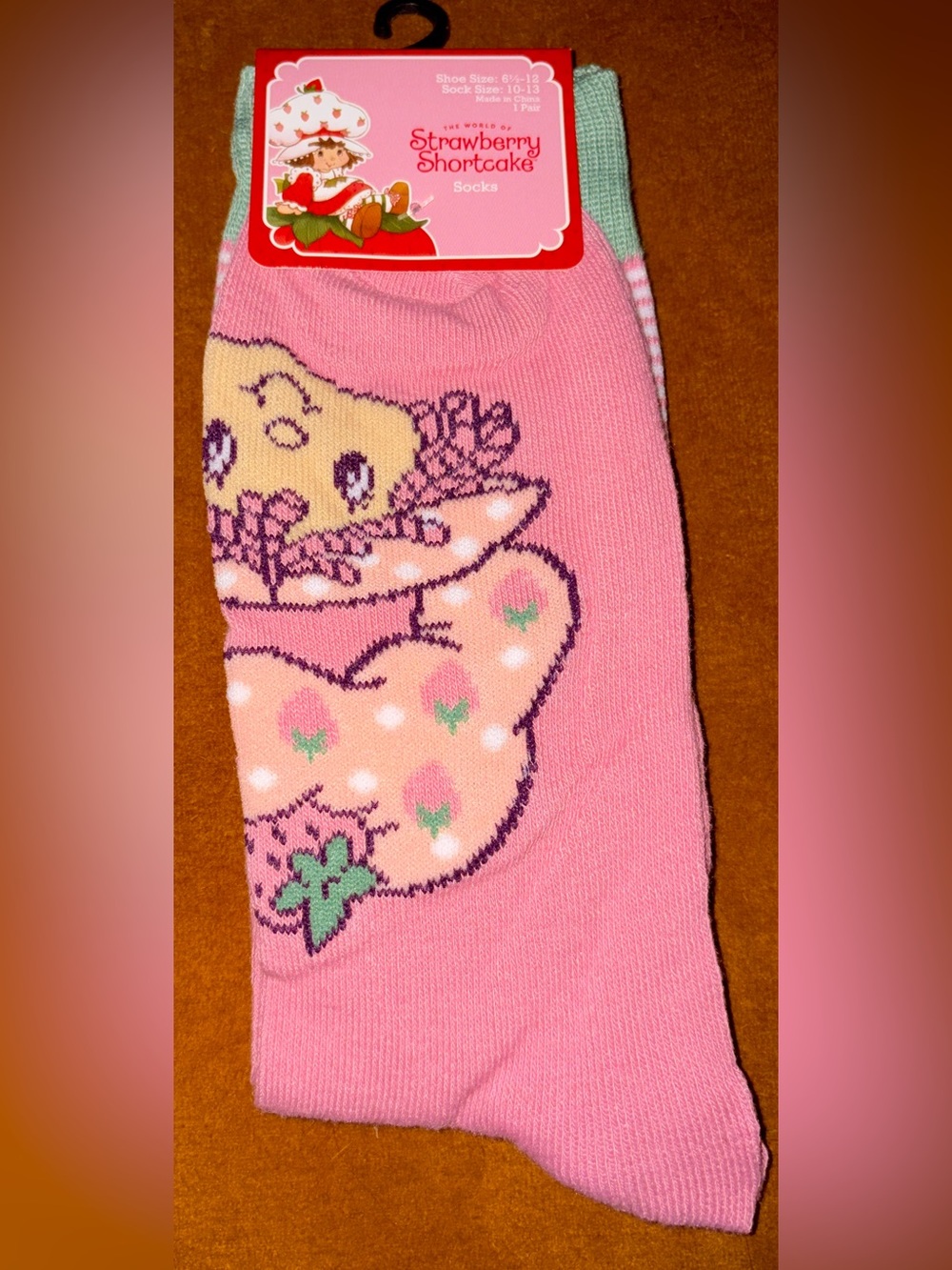 The World of Strawberry Shortcake,' Pink Long Socks